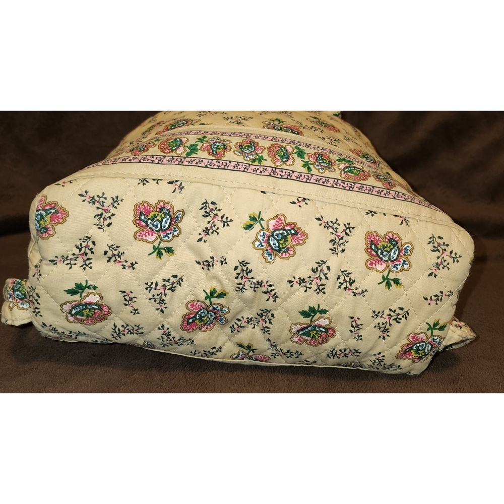 Americana by Sharif Women's Backpack Beige Multi-Colored Floral Like-New! - Picture 4 of 12